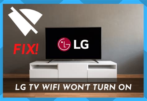 lg tv wifi issues